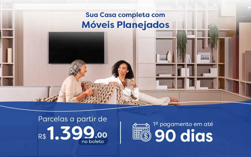 Sua Casa Completa com Móveis Planejados